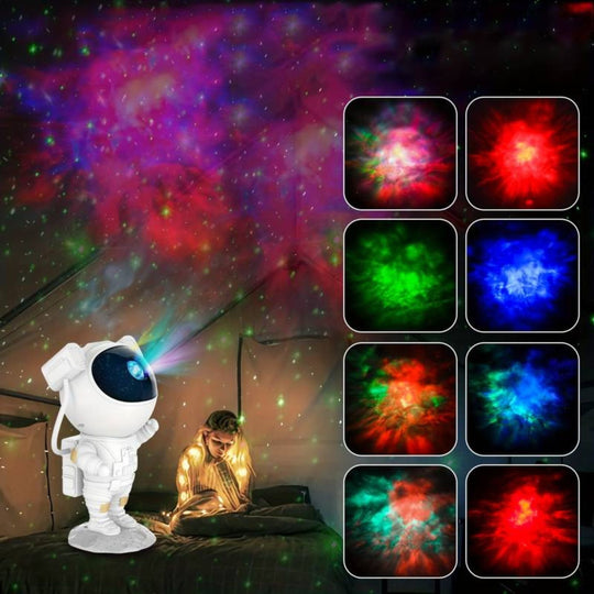 Astrobeam - Astronauten-Förmiger Laserprojektor Für Innenräume