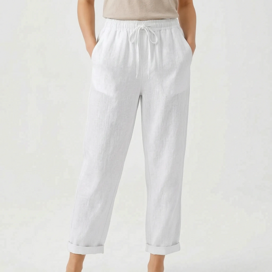 Avaria - Leichte Sommerhose Mit Weitem Bein