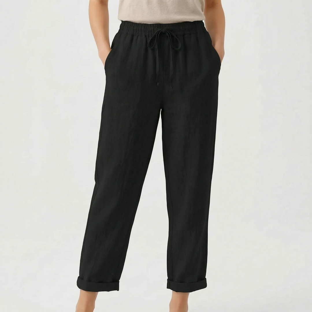 Avaria - Leichte Sommerhose Mit Weitem Bein
