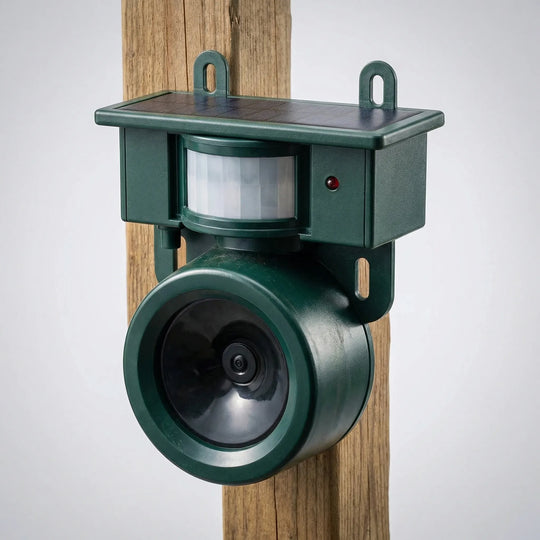 BirdSonix - Bewegungsaktivierter Ultraschall-Tiervertreiber Für Gärten