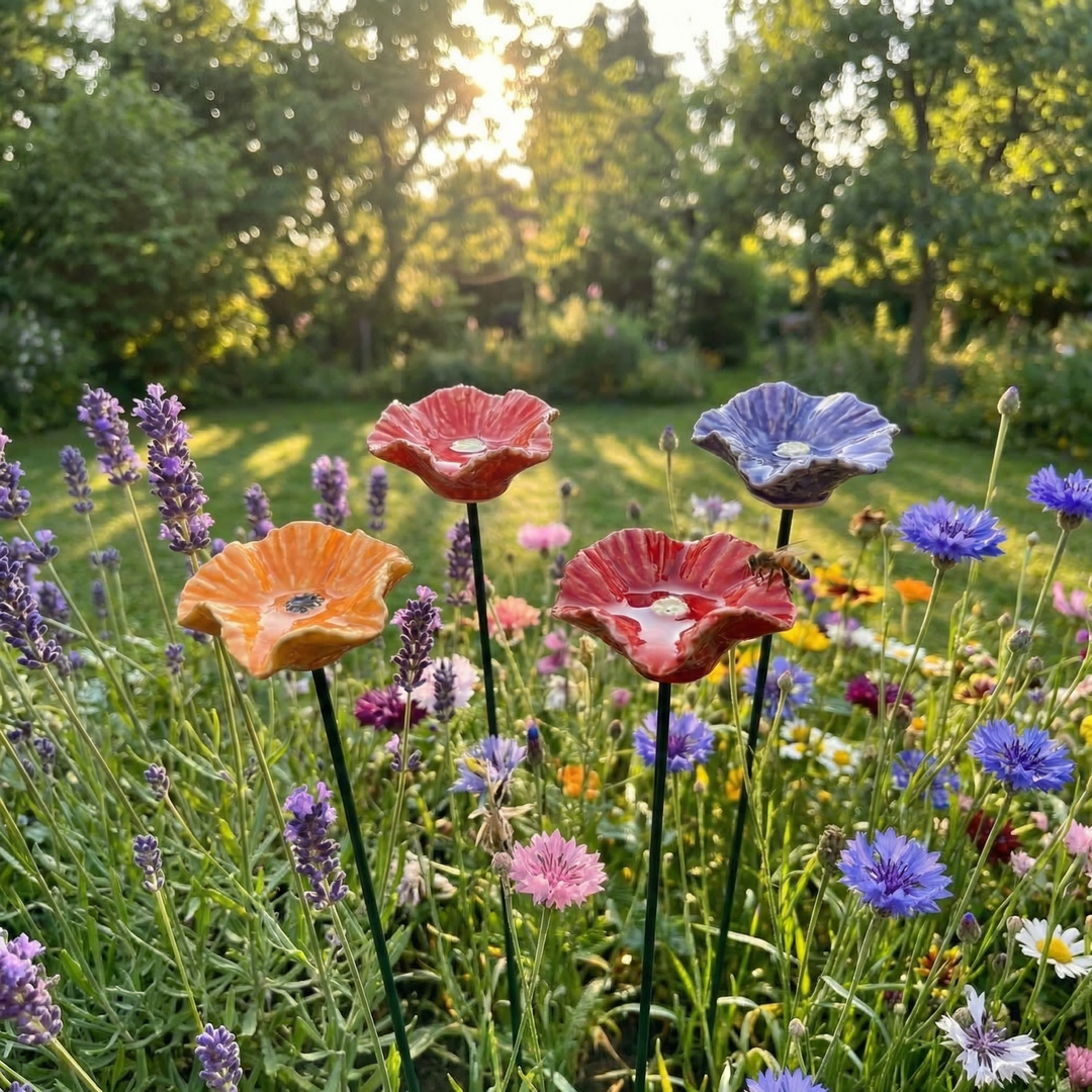 Bloomia - Blumenförmige Insektentränke Für Den Garten