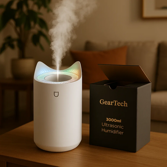 Breezeva - Ultraschall Luftbefeuchter Kompakt Decorique.de
