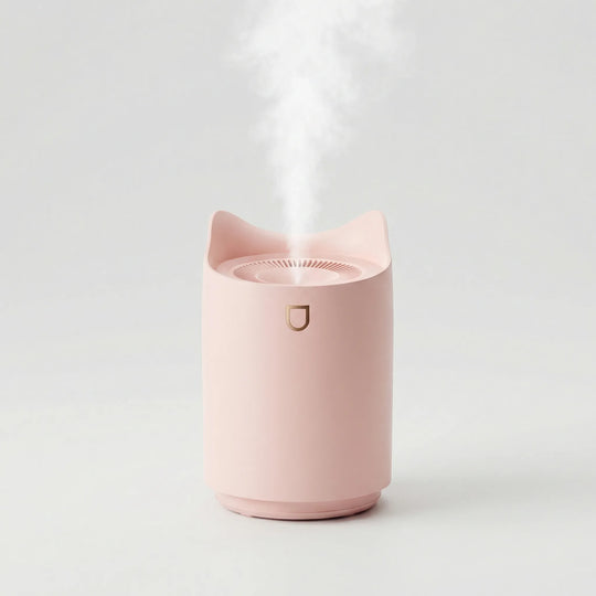 Breezeva - Ultraschall Luftbefeuchter Kompakt Rosa Decorique.de