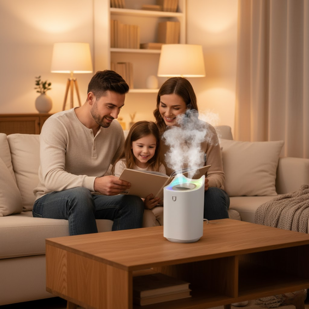 Breezeva - Ultraschall Luftbefeuchter Kompakt Decorique.de