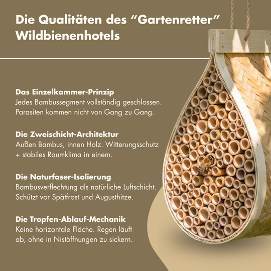 Buzzio - Hängendes Insektenhaus