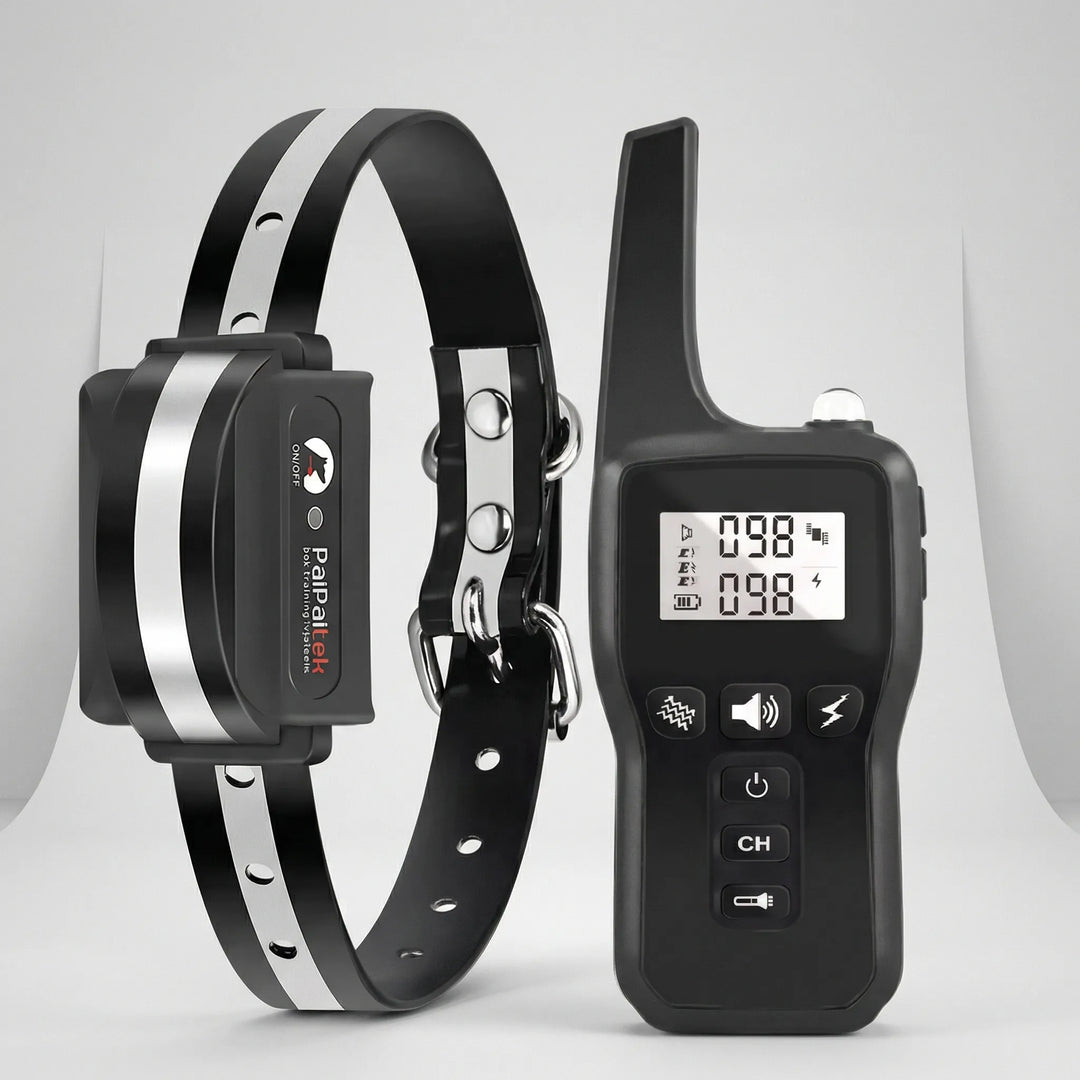 CalmiCollar - Fernbedientes Hundetrainingshalsband Schwarz Decorique.de