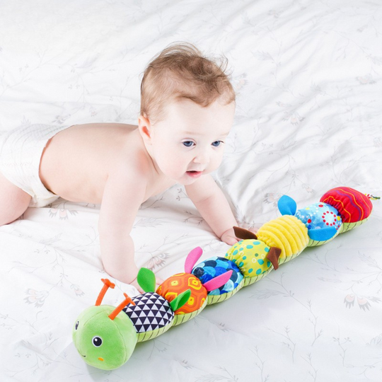 Caterbly - Musikalische Spielraupe Für Babys Grün Decorique.de