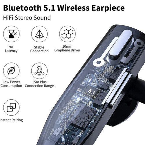 Clearvox - Kabelloses Mono-Headset