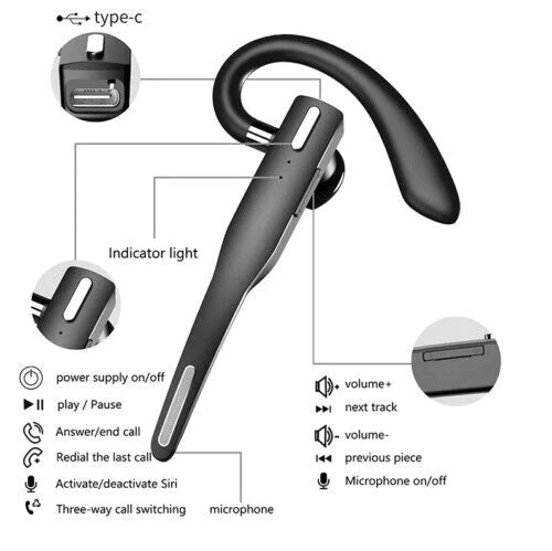 Clearvox - Kabelloses Mono-Headset