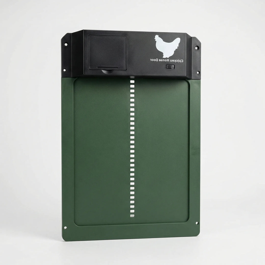CoopGuardPro - Automatische Hühnerstalltür Grün Decorique.de