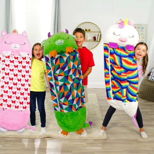 Cuddlio - Kinder Schlafsack Kuscheltier Kombination Decorique.de