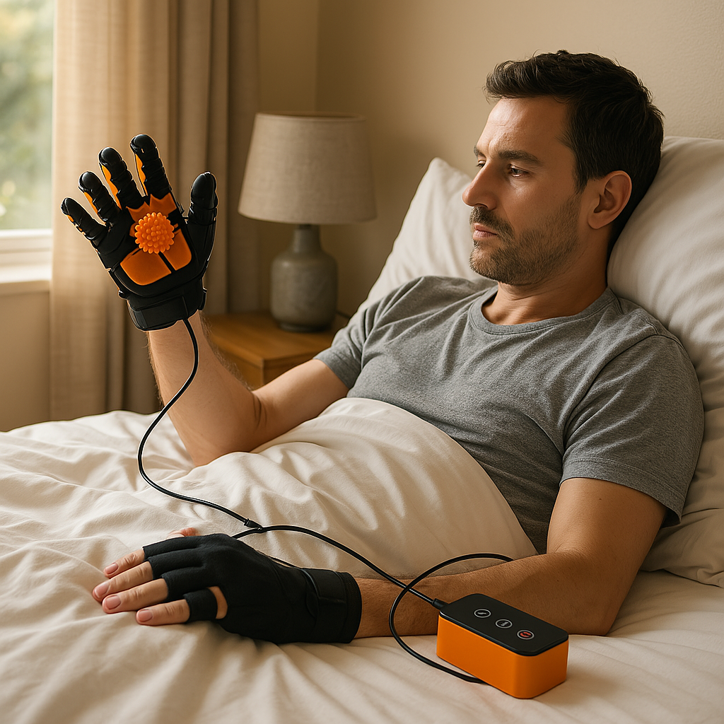Flexamo - Motorisierter Trainingshandschuh