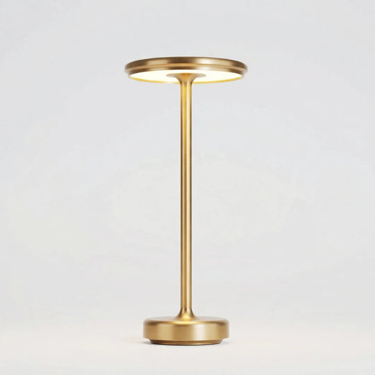 LumeDesk - Kabellose Tischleuchte Gold Decorique.de