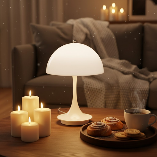 Glowlette - Kabellose Tischlampe Mit Kuppel Decorique.de