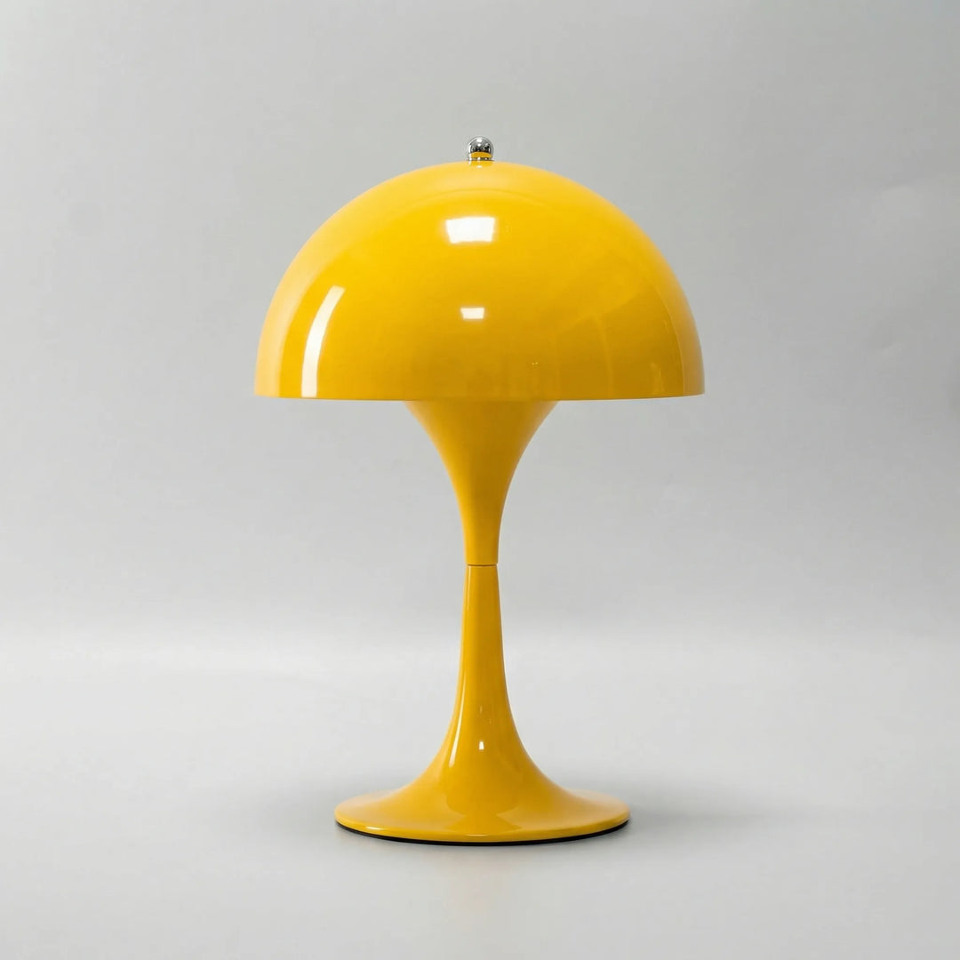 Glowlette - Kabellose Tischlampe Mit Kuppel Gelb Decorique.de
