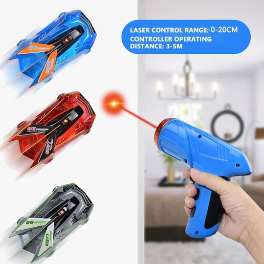 Gravitrix - Lasergesteuertes RC-Auto Für Wände Und Decken