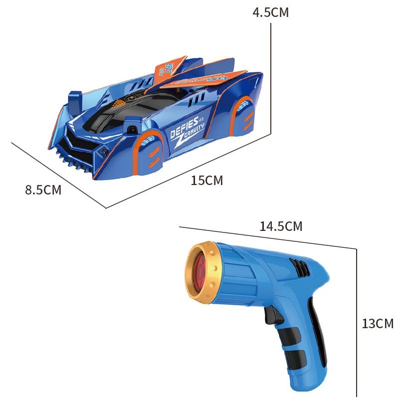 Gravitrix - Lasergesteuertes RC-Auto Für Wände Und Decken