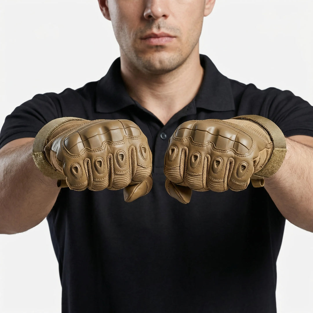Griplord - Taktischer Vollfingerhandschuh Mit Knöchelschutz
