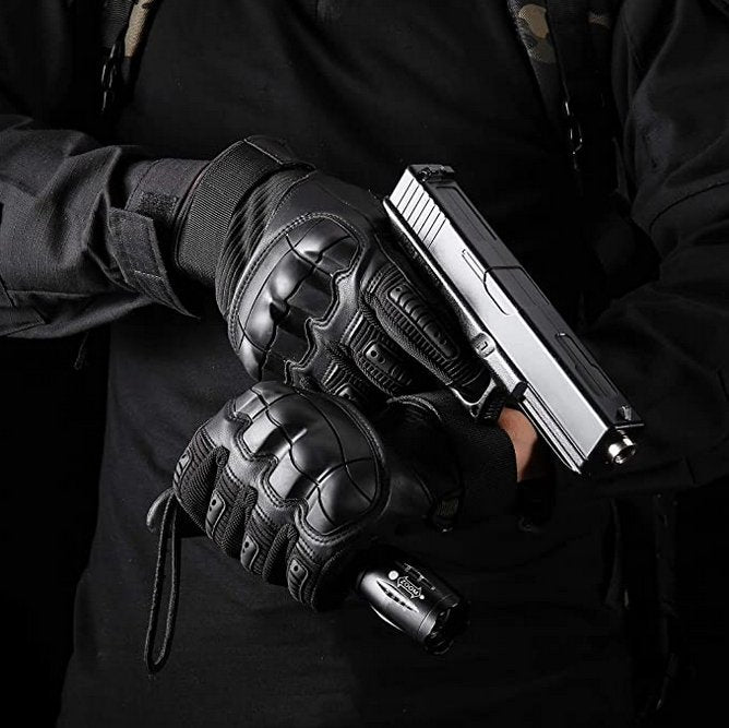 Griplord - Taktischer Vollfingerhandschuh Mit Knöchelschutz