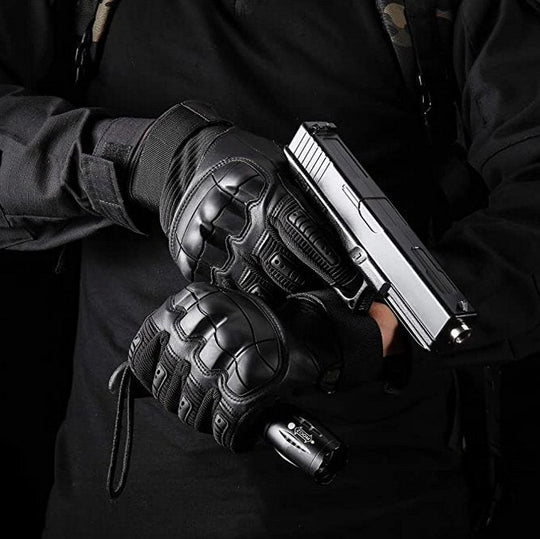 Griplord - Taktischer Vollfingerhandschuh Mit Knöchelschutz