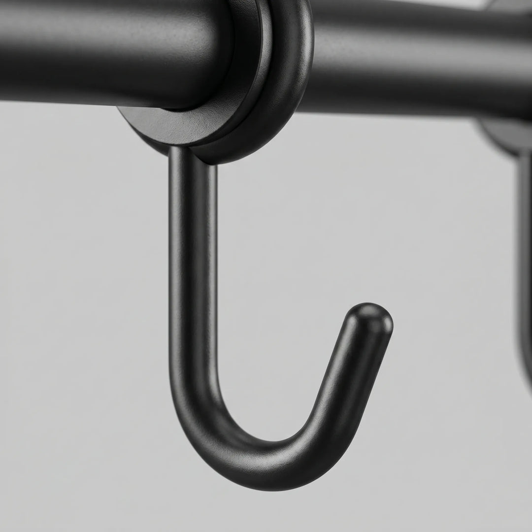 Hangly - Wandmontierte Küchenreling Mit Haken