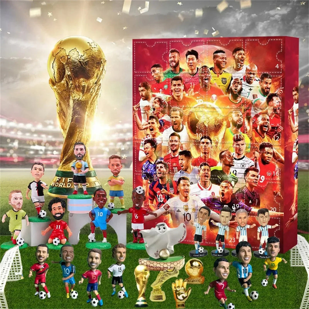 Kickvents - Fußball-Adventskalender Mit Spielfiguren