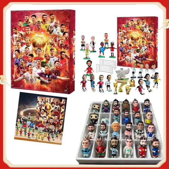 Kickvents - Fußball-Adventskalender Mit Spielfiguren