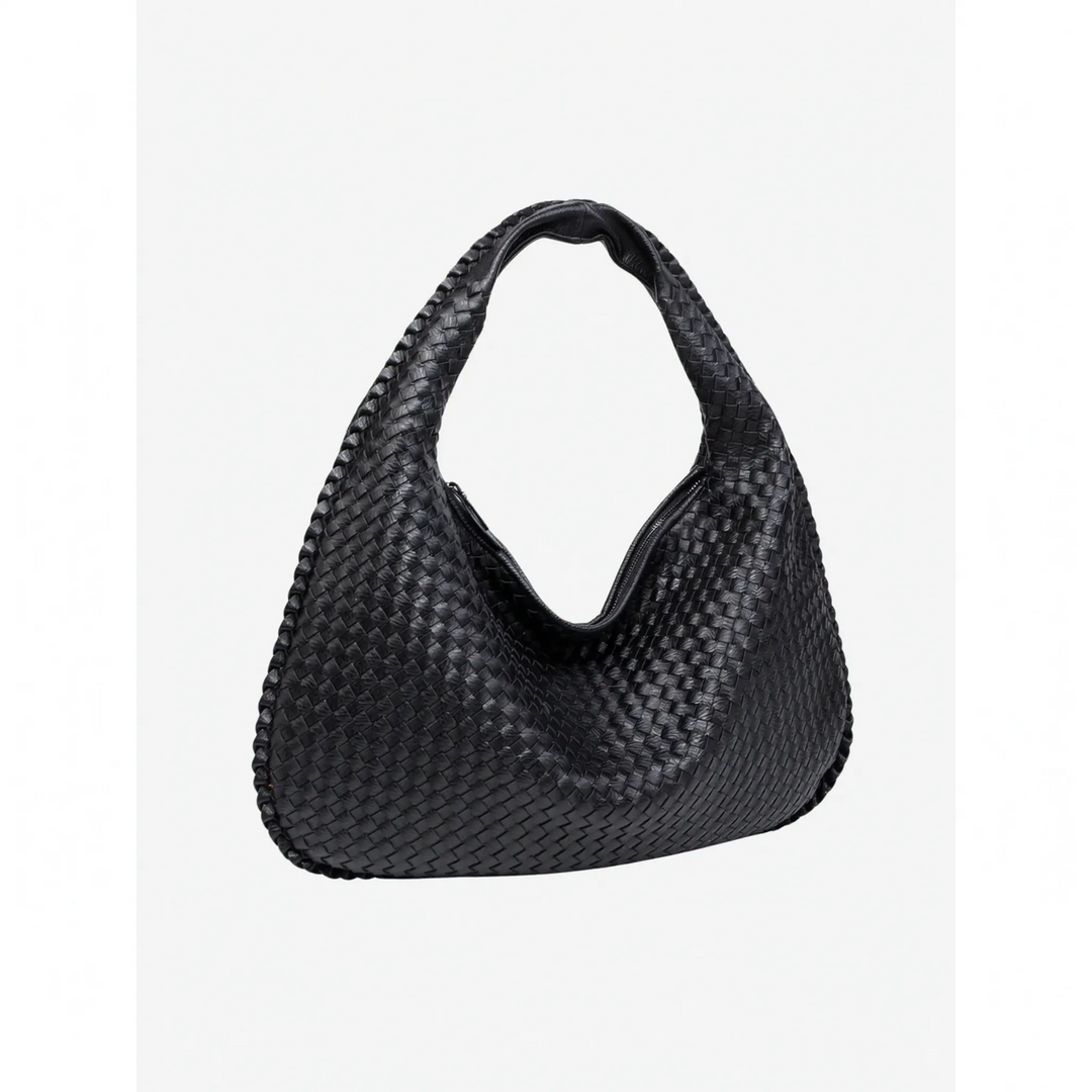 Nexira - Geräumige Schultertasche Mit Flechtmuster
