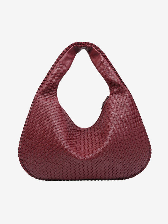 Nexira - Geräumige Schultertasche Mit Flechtmuster