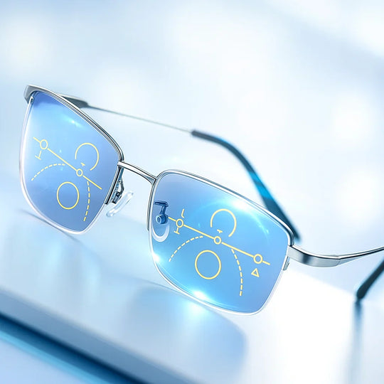 Omnifocal - Progressive Gleitsichtbrille Mit Selbsttönung