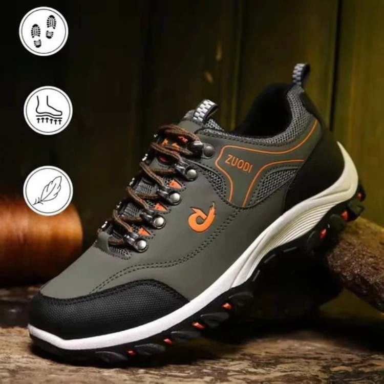 Peakstride - Orthopädischer Herren-Wanderschuh Mit Breiter Zehenbox