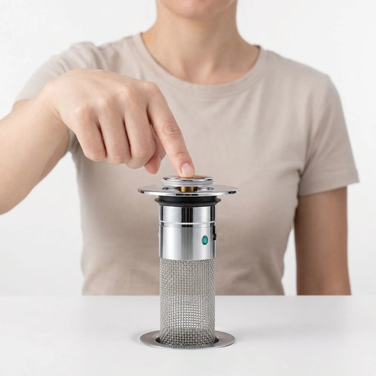 Pluviq - Pop-Up Abflussstopfen Mit Sieb