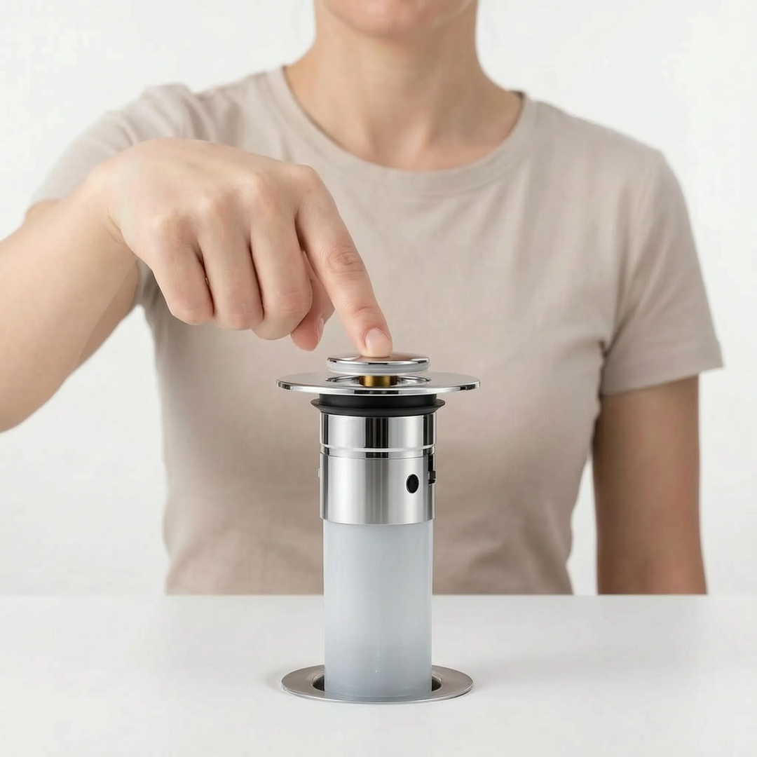 Pluviq - Pop-Up Abflussstopfen Mit Sieb