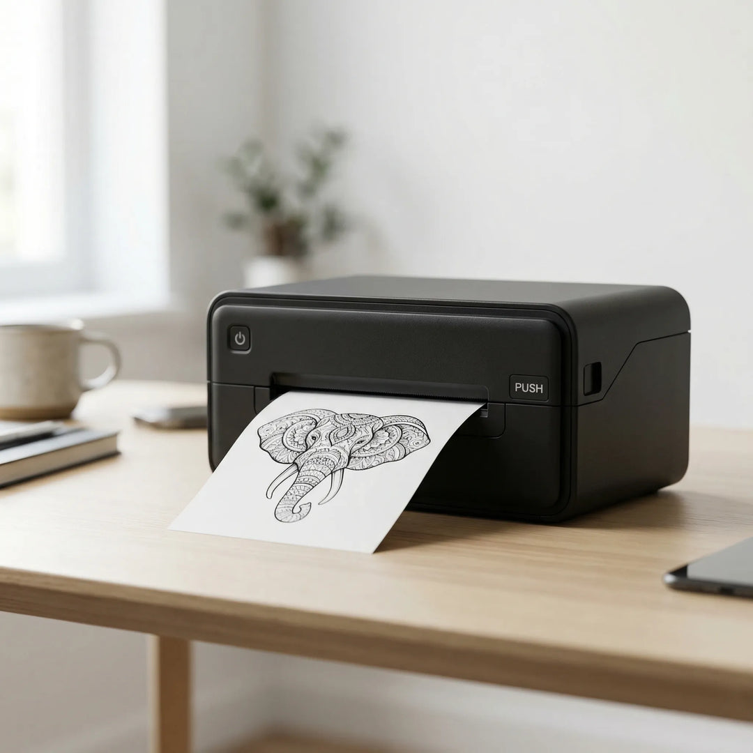 Printovex - Kompakter Tintenloser Thermodrucker