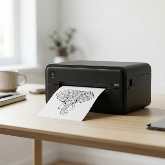 Printovex - Kompakter Tintenloser Thermodrucker