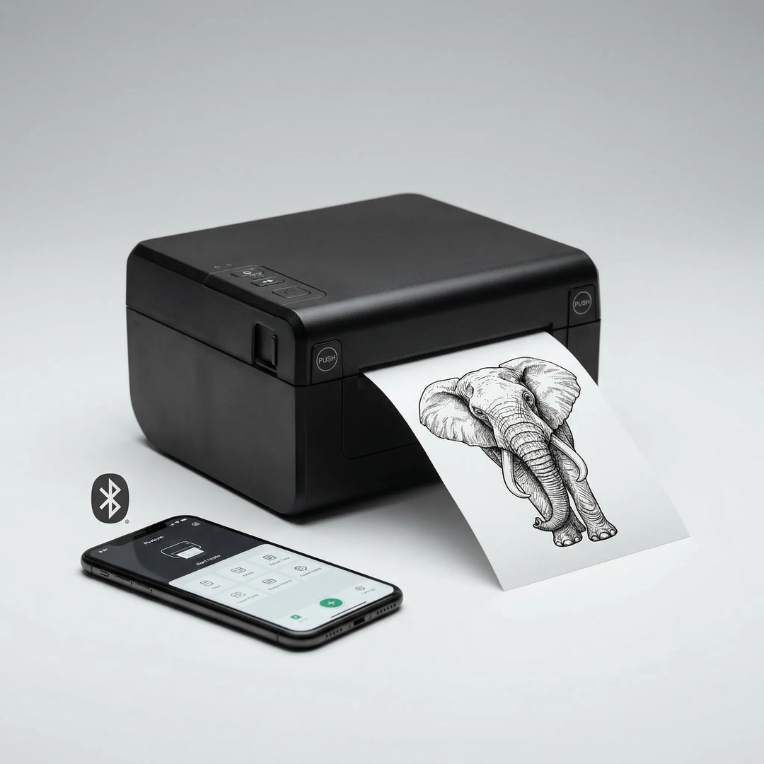Printovex - Kompakter Tintenloser Thermodrucker