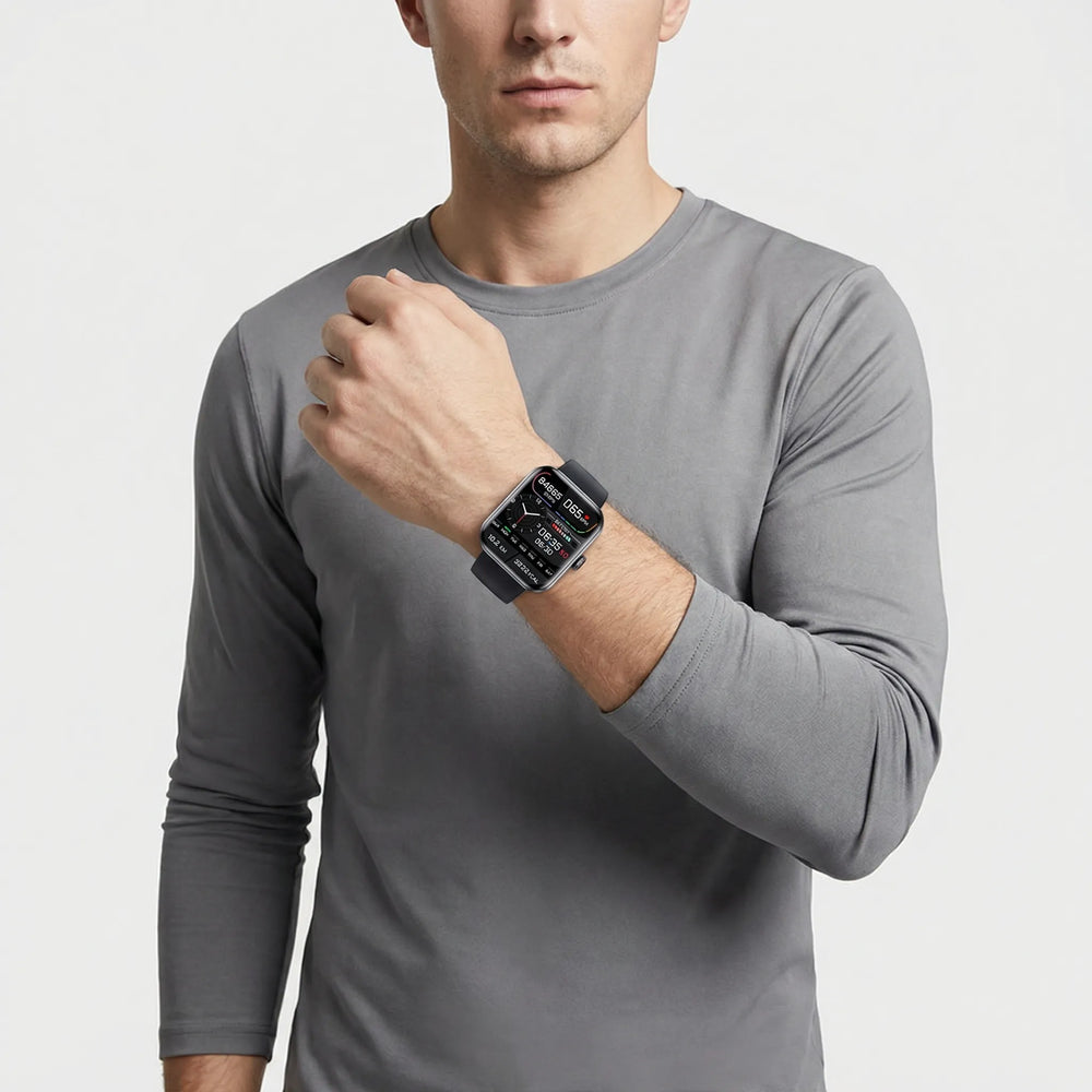 PulseMate - Rechteckiges Smartwatch Design Decorique.de