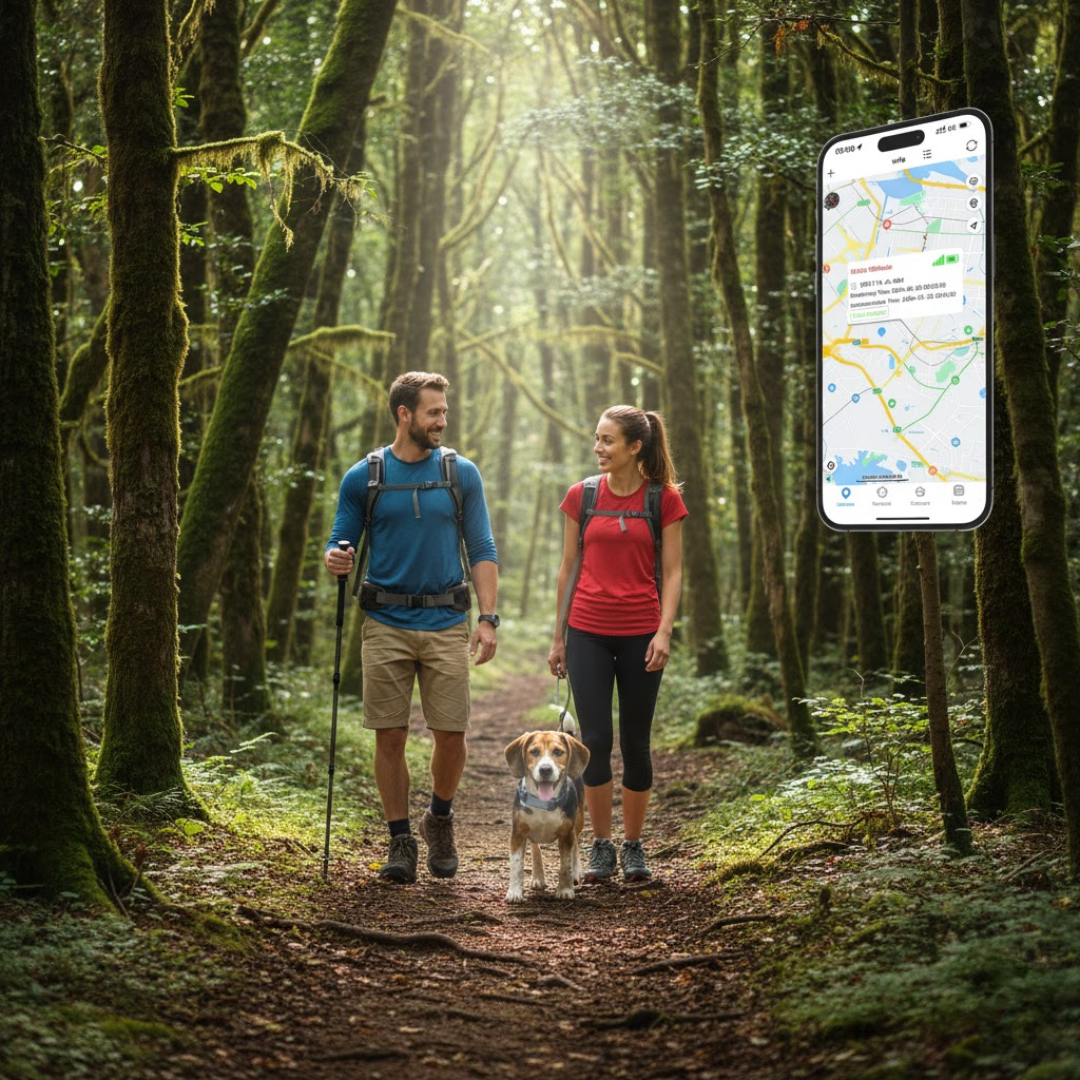 SafePaw - GPS Tracker Halsband Für Haustiere Decorique.de