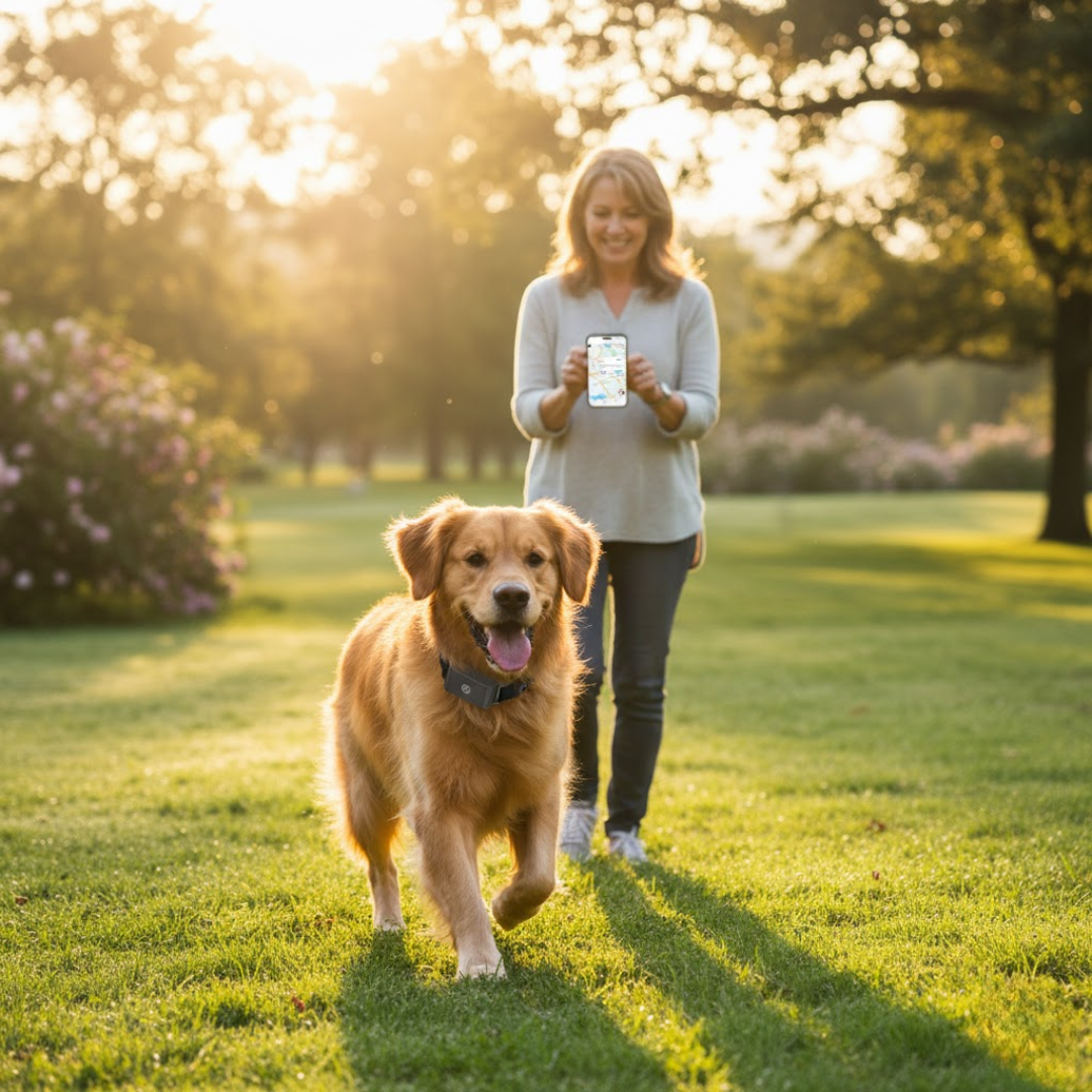 SafePaw - GPS Tracker Halsband Für Haustiere Decorique.de