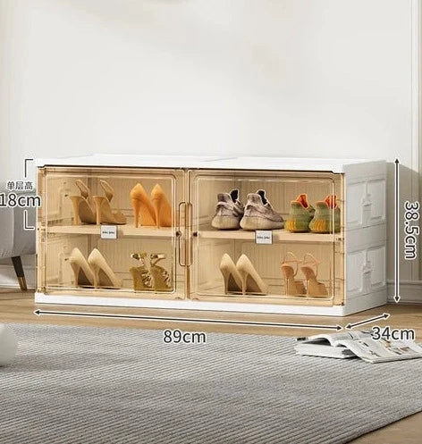 Shoebox - Stapelbares Schuhaufbewahrungssystem Mit Sichtfenster