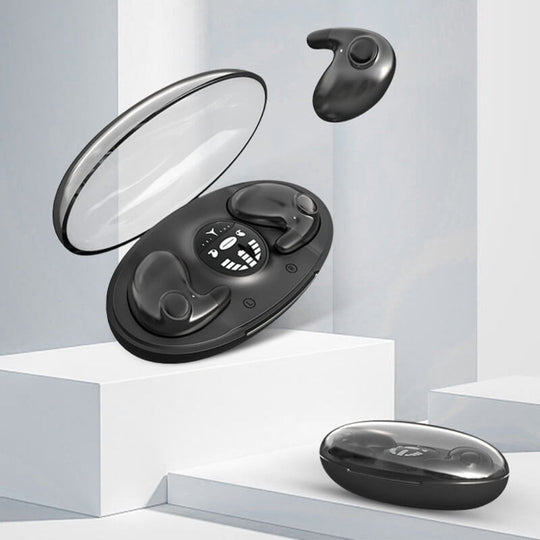SilentNest - Unsichtbare Kabellose Ohrhörer Schwarz Decorique.de