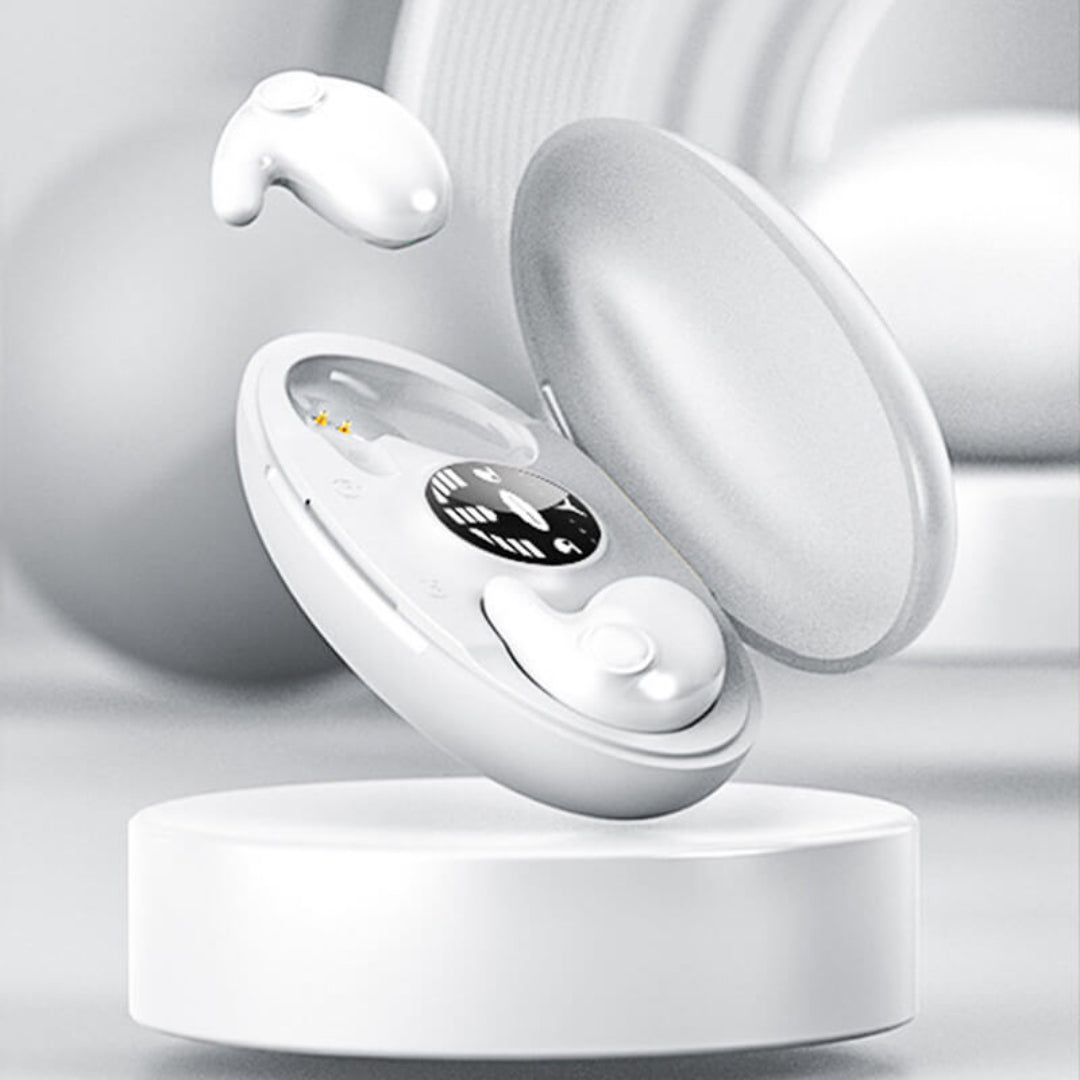 SilentNest - Unsichtbare Kabellose Ohrhörer Weiß Decorique.de