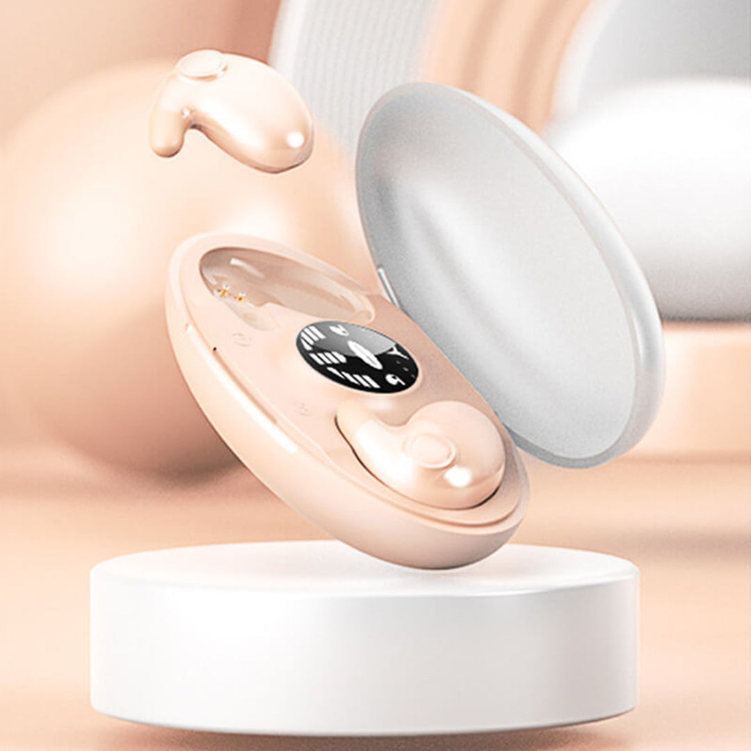 SilentNest - Unsichtbare Kabellose Ohrhörer Rosa Decorique.de