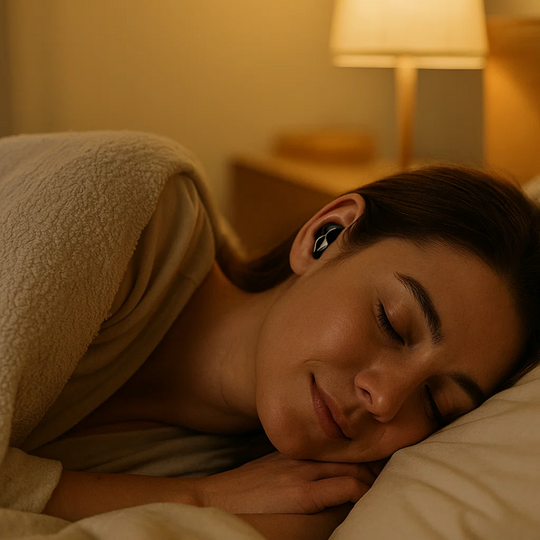 SilentNest - Unsichtbare Kabellose Ohrhörer Decorique.de