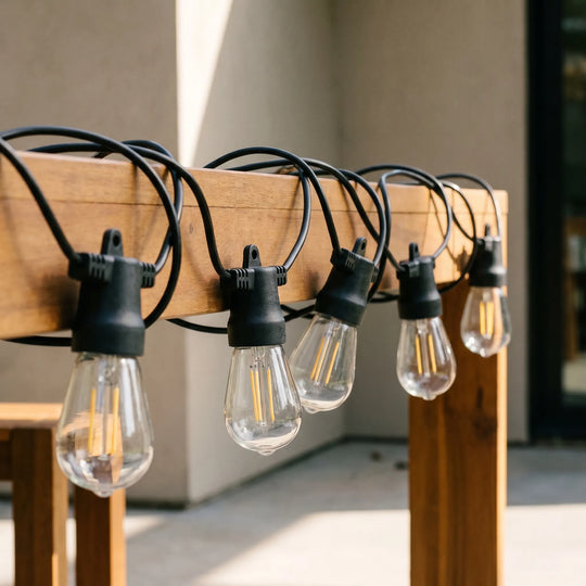 Solavira - Solarbetriebene Lichterkette Im Retro-Design