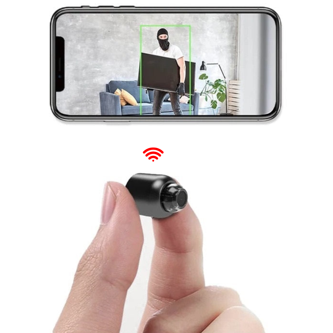 Spionlix - Kompakte WLAN-Minikamera Mit Nachtsicht