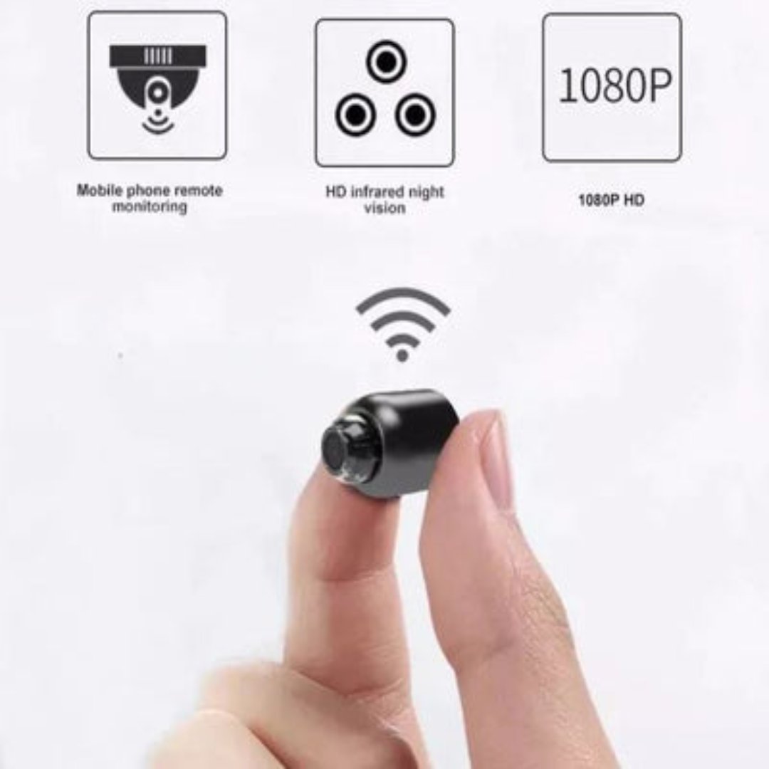 Spionlix - Kompakte WLAN-Minikamera Mit Nachtsicht