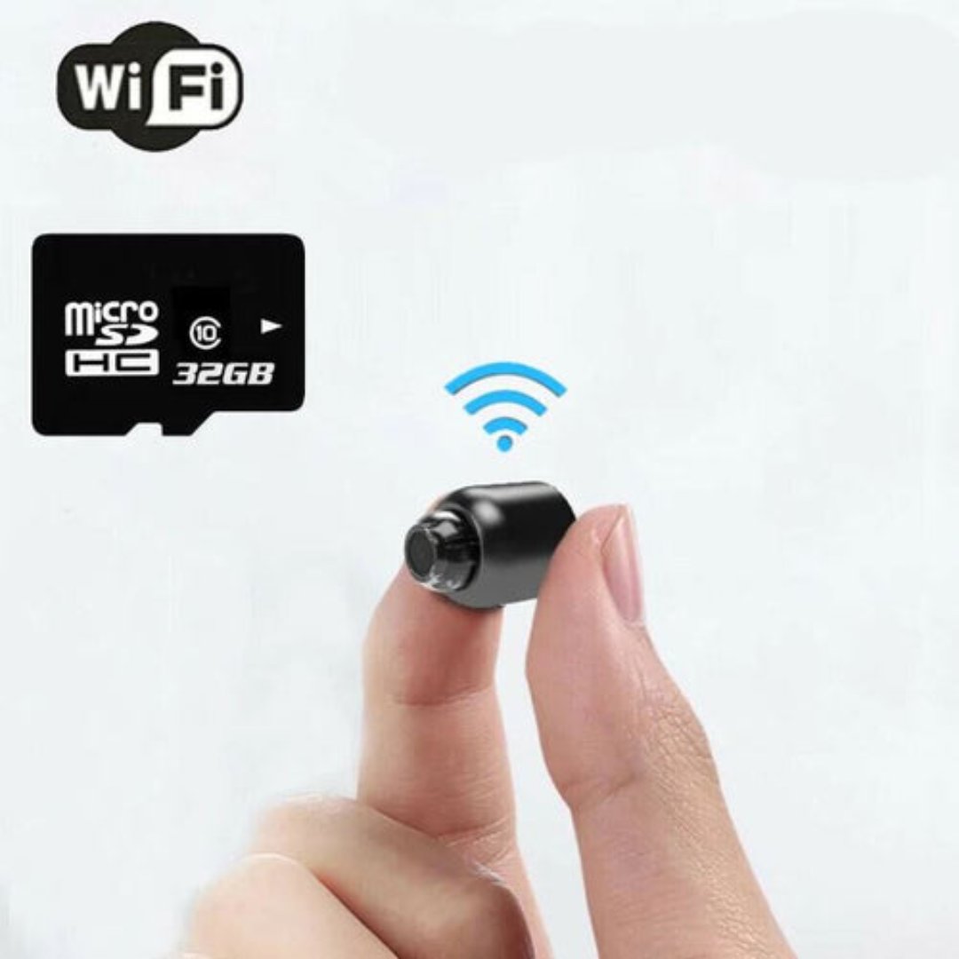 Spionlix - Kompakte WLAN-Minikamera Mit Nachtsicht