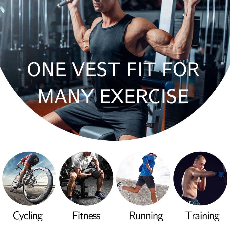 Thermovex - Ärmellose Kompressionsweste Für Herren