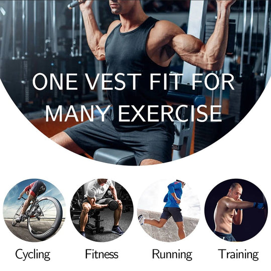 Thermovex - Ärmellose Kompressionsweste Für Herren